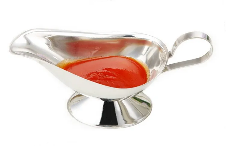 Соус для стейка лодка сок чашка лампа из нержавеющей стали западный стиль сок вкус соусница 80 мл 150 мл 240 мл