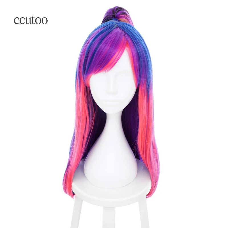 Ccutoo 60cm My Little Pony Twilight Sparkle Straight Synthetic