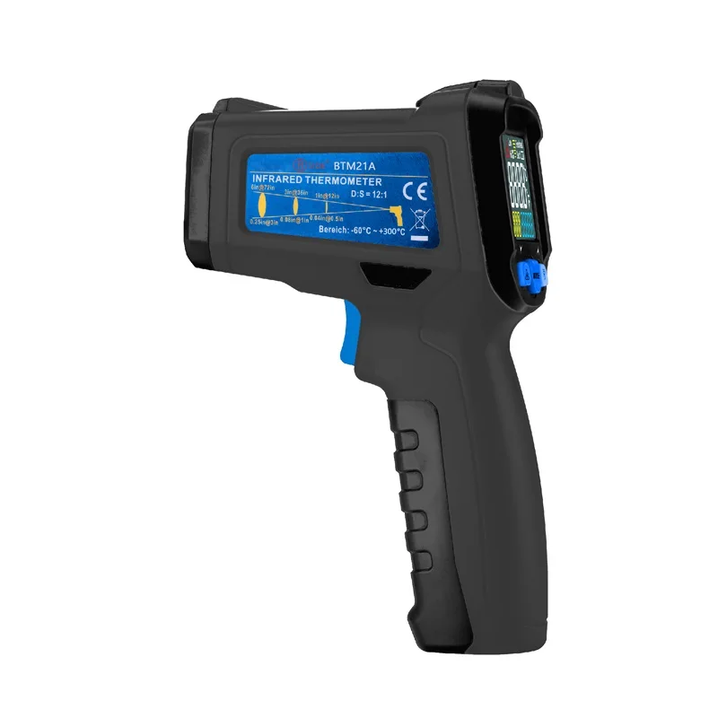 

Digital Infrared Thermometer -30~300 Degree Non-Contact High Temperature Tester Colorful LCD Display IR Infrared Pyrometer