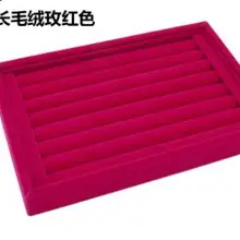 1 шт./лот, портативное бархатное Ювелирное кольцо, серьги, вставка, дисплей, органайзер, коробка, ожерелье, твердые Чехлы, ювелирный дисплей