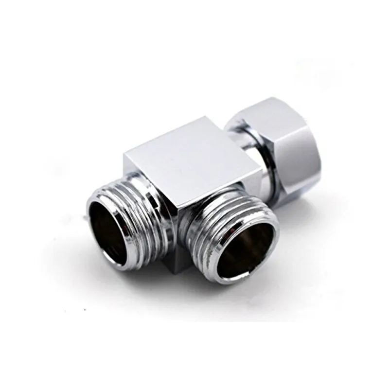 Rolya G1/2 &quotлатунь хром 3 Way Diverter T образный адаптер клапан для ванной туалета Биде