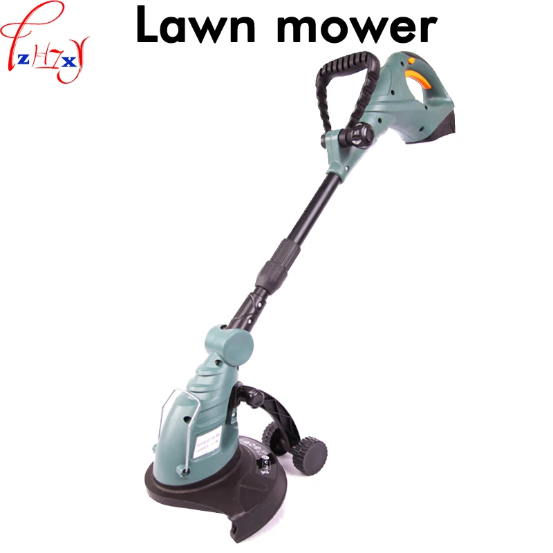 

1PC Rechargeable mower portable electric lawn mower machine garden tools for household hand-held electric mower