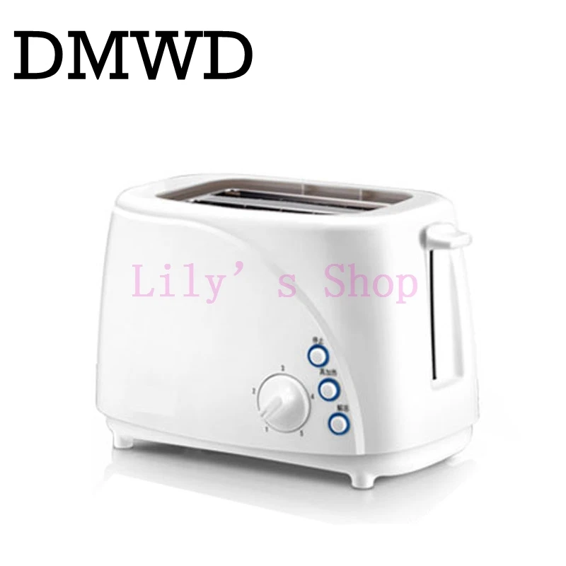 

DMWD MINI Household electrical Toaster Baking Bread sandwich maker grill Breakfast Toast machine oven 2 slices pieces 220V EU US