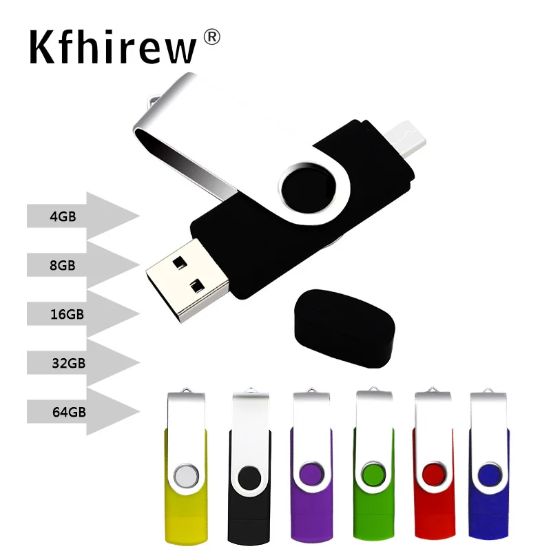 

Dual use Pendrive USB Flash Drive for Smartphone 4GB/8GB/16GB32GB/64GB Pen Drive OTG pendrive Flash Drive for computer