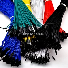 25CM 2.54mm 1pin Female to Female jumper wire Dupont cable 24AWG single 1P DuPont cable wire harness