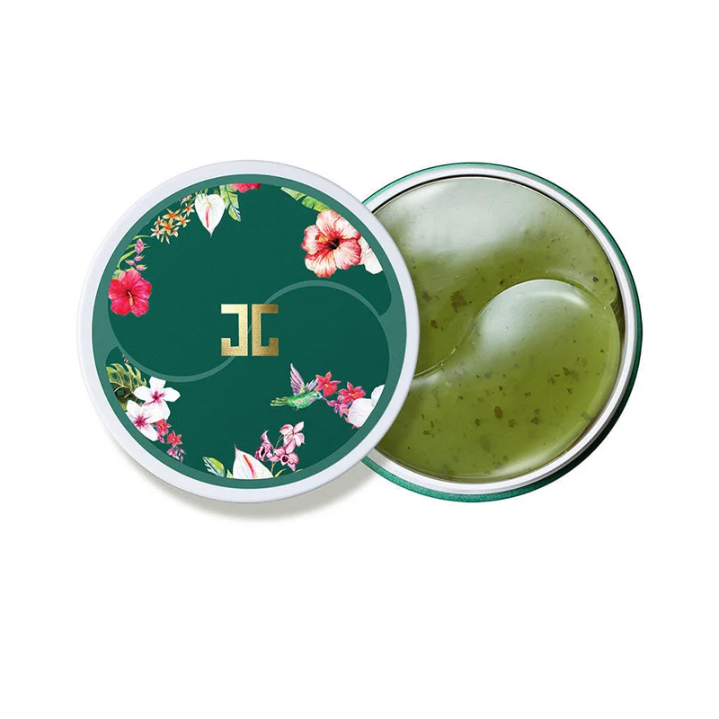 Free Shipping  Korea Cosmetics Green Tea Eye Gel Mask Patch 60pcs Eye Mask Moisturize Ageless Anti Wrinkle Eye Bag