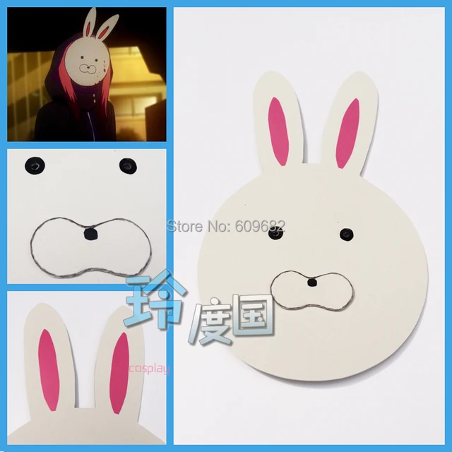 Tokyo Ghoul Touka Kirishima Rabbit Mask Weapon Cosplay Props On