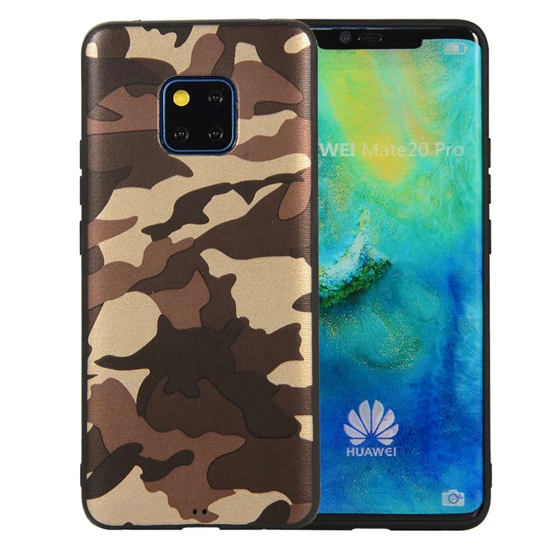 

Luxury Army Camouflage Case For Huawei Mate 20 Pro Mate 20 Cover For Huawei Mate 20 10 Lite Maimang 7 6 Soft Cover Silicone Case