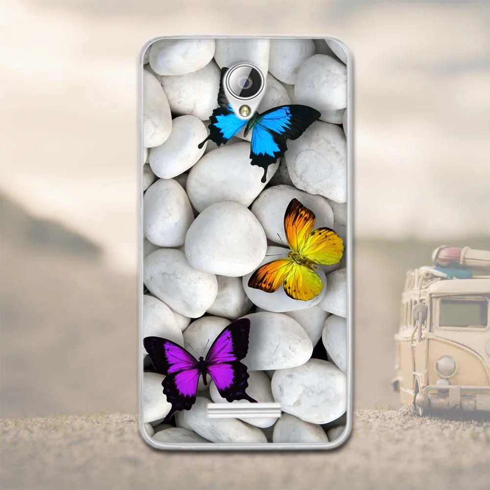 Чехол для Lenovo a5000 /A 5000 ТПУ задняя крышка + Силиконовый мягкий чехол телефона Fundas Capa