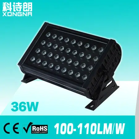 

AC85~265V 36W Water-proof IP65 Outdoor Lighting LED Flood light Taiwan "Epistar" Chip 100~110 lm/W, 2 Years Warranty