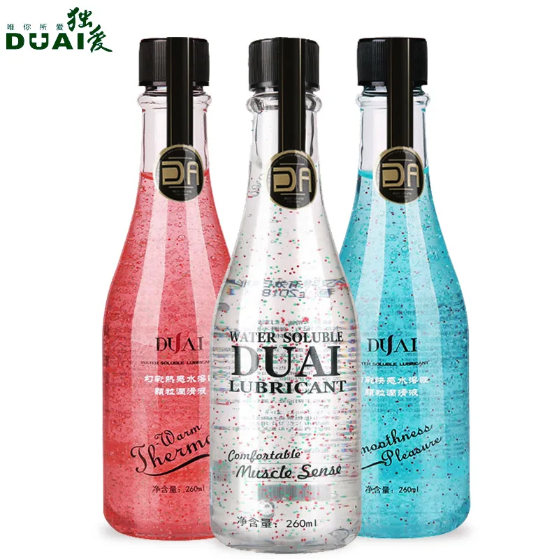 DUAI 260ml lubricant for sex touch Anal Lubricant massage oil Lubricant water based lubricant adult toys ,sex products,sex shop