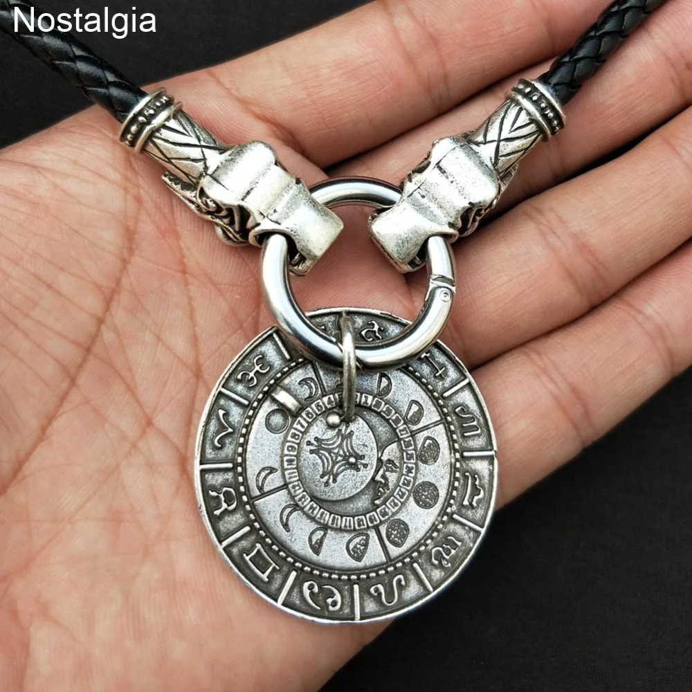 Ностальгия зодиака ожерелье Созвездие Ouija кулон колдовство ювелирные изделия с