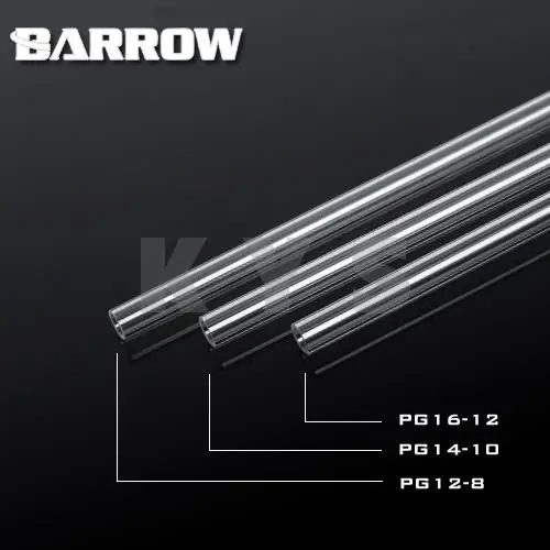 Barrow PETG жесткая трубка водяного охлаждения 8 мм 12 8/12 50 см 4 шт. | Компьютеры и офис