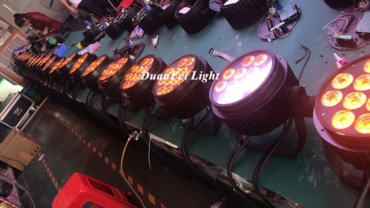12 led flat par-6