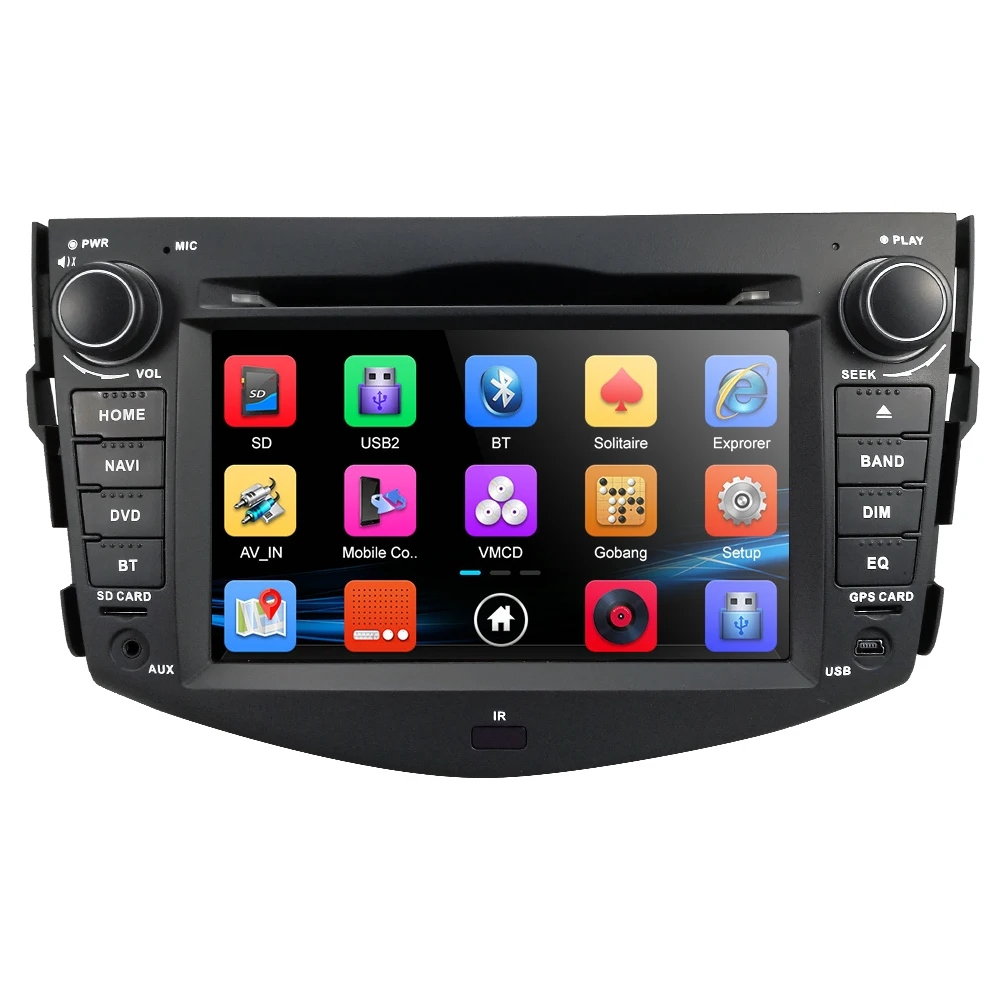 Perfect 2 Din Car Multimedia Player Car DVD GPS For Toyota RAV4 RAV 4 2006-2012 7" GPS Radio Navigation Mirror Link Head Unit 8G SD Maps 4 Perfect 2 Din Car Multimedia Player Car DVD GPS For Toyota RAV4 RAV 4 2006-2012 7" GPS Radio Navigation Mirror Link Head Unit 8G SD Maps 4