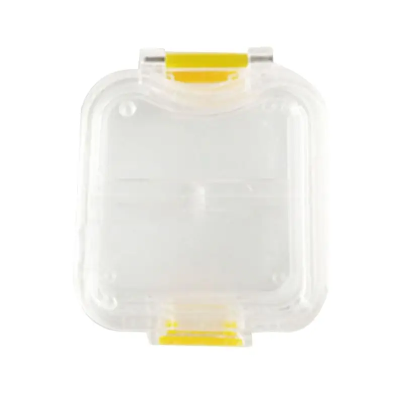 1 шт. Стоматологическая мембранная коробка прозрачная для хранения протеза чехол с пленкой ложная зубная губка контейнер ортодонтический