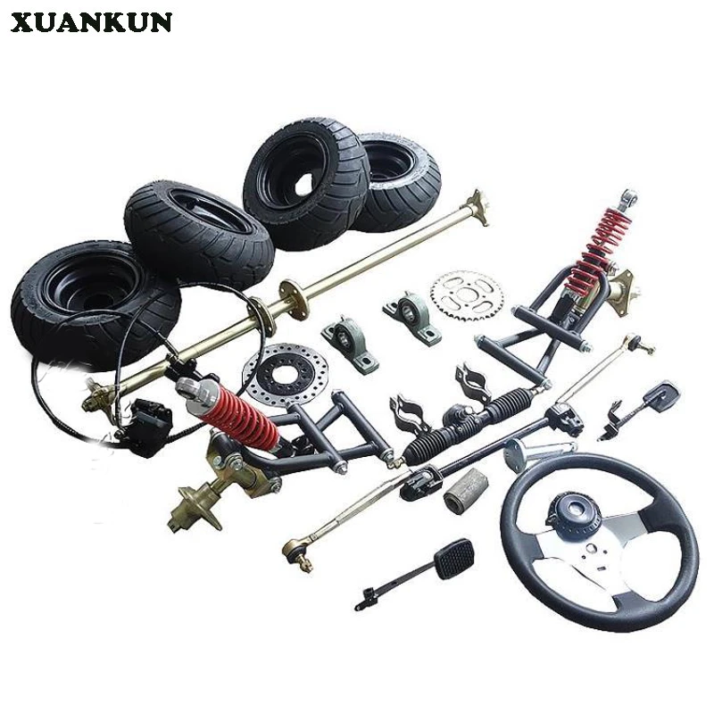 XUANKUN sitio de conversión DIY, accesorios de de cuatro ruedas, Conjunto de eje trasero y delantero, redondo de 6 pulgadas|accessories accessories|drifting accessoriesaccessories AliExpress