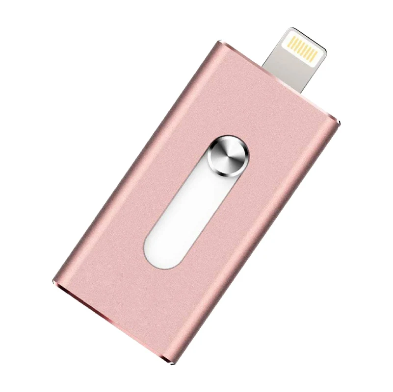 3 в 1 металлический OTG USB флэш-накопитель для планшетов IOS PC мобильный телефон Mini I Флешка 16G 32GB 64GB карта памяти для iPhone 6S 7 8 Plus