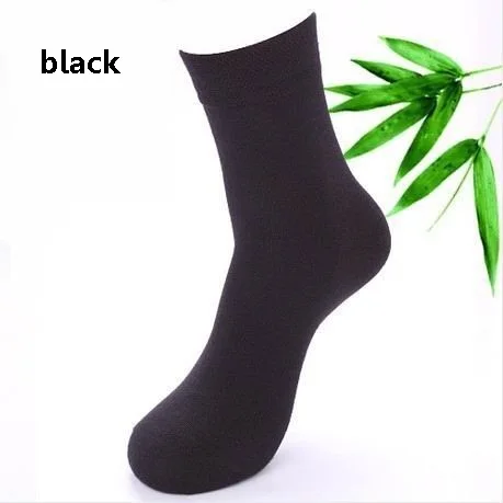 Классические деловые повседневные мужские носки из хлопка и бамбукового волокна мужские носки высокого качества мужские носки