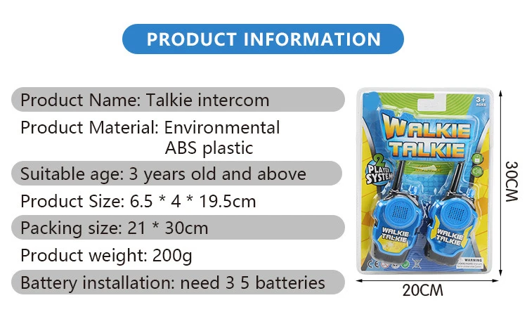 Электронные игрушки Walkie Talkie Интерком игрушки модель рации междугородных вызовов 1-60 м Интерактивная разыгрывает спектакли Вечерние игры и