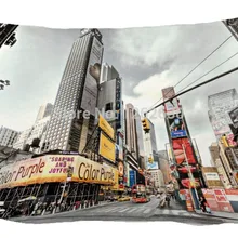 30x50 см Нью-Йорк прямоугольник Таймс-сквер Полиэстер автокресло роскошные подушки диван для дома Творческое начало декор