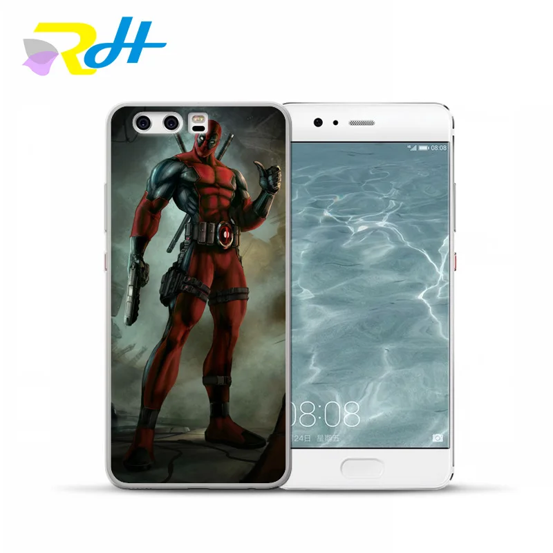 Чехол для Huawei honor 6A 6X 9 чехол телефона Deadpool Y5 II 2018 2017 Y6II Y6 Pro Y7 Etui|Чехлы-накладки| |