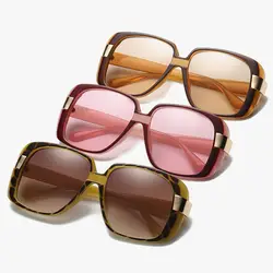 Новые Модные прозрачные Солнцезащитные очки женские брендовые дизайнерские Квадратные Солнцезащитные очки для женщин Солнцезащитные