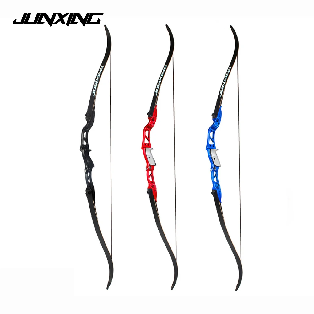 

20-36Lbs American Hunting Bow Recurve Bow in Black/Red/Blue Archery with Sight and Arrow Rest for Archery Hunting Shooting