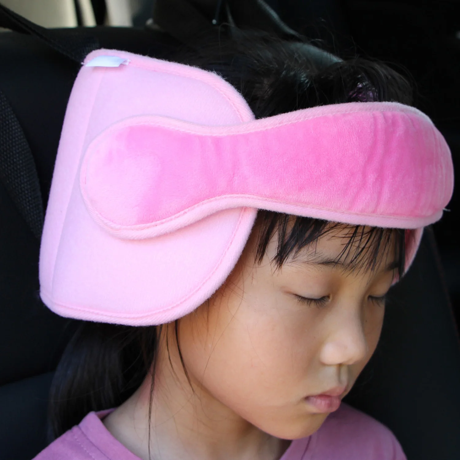 Дети Глава шеи Поддержка Регулируемый мягкий удобный безопасное детское сидение головы поддерживающий пояс браслет с ремнем держатель
