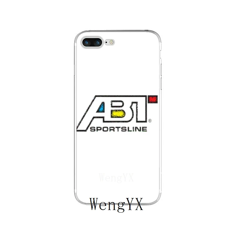 Популярный автомобильный ABT логотип линии тонкий силиконовый мягкий чехол для телефона для iPhone X 8 8plus 7 7plus 6 6s plus 5 5S 5c SE 4 4S - Цвет: ABTlogoA10