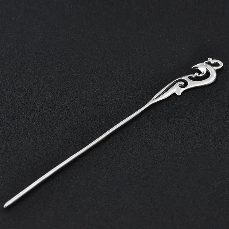 Phoenix Hair Stick 925 Sterling Silver Hair Pins Chinese Ethnic Jewelry Vintage Hairpin Hair Accessories For Women Best Selling
