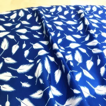 

GLace 1M/Lot fashion feather fabric for dress 6colour african wax cotton fabric cloth accessrories TX1077