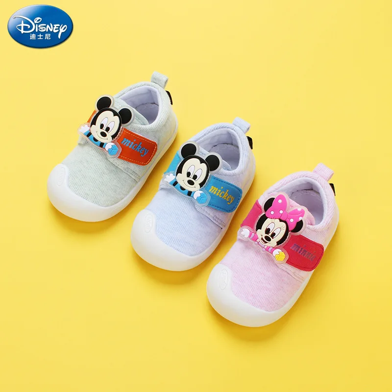

2018 autumn new Disney children's casual shoes 1-3 years old boy and girl baby infant anti-skid toddler shoes