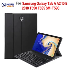 Ходунки Bluetooth клавиатура чехол для samsung Galaxy Tab A2 10,5 T590 T595 планшет съемный чехол для SM-T590 SM-T595