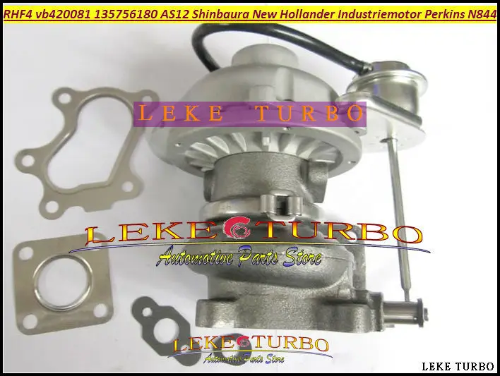 Turbocharger For SHIBAURA New Hollander Industriemotor For Perkins Agricultural N844L RHF4 VB420081 13575-6180 135756180 AS12 (4)