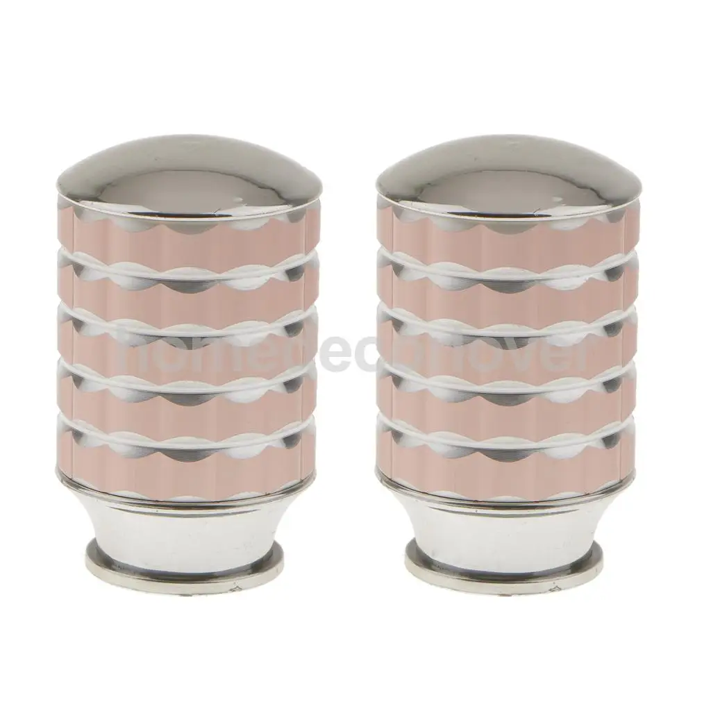 2Pcs Decorative Elegant Design Window Curtain Rod Ends Drapery Rail Pole Heads Caps Fit 25/28mm Inner Diameter Rods 