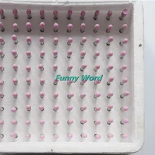 Смешанный розовый Ассорти стоматологический 100 шт гравий толстый установленный точка полировщик боров 2,35 мм