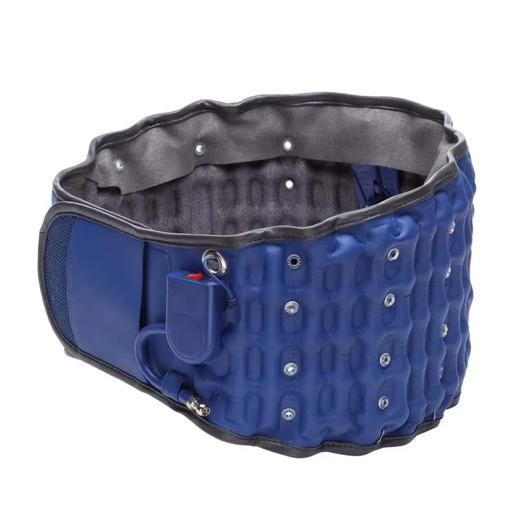 pr+mise Adjustable traction waist orthopedic belt inflatable support back fixed belt ease waist relaxing pain massage belt