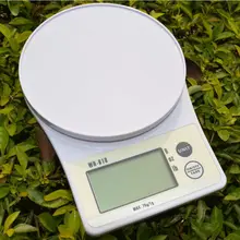 7 кг 1 г точные электронные кухонные весы 7 кг портативный цифровой ЖК-дисплей пищевая диета кухонные весы для приготовления взвешивания весы с чашей