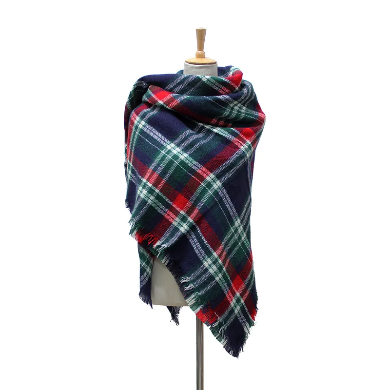 Winter Scarf 2016 font b Tartan b font Scarf Women Plaid Scarf Cuadros New Design Unisex