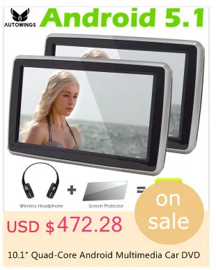 Clearance 2 Pieces 9 inch Grey Car Headrest Monitor For Car DVD Player headphones Monitor Leather Cover Video Games USB/SD/FM/Speaker 2 Clearance 2 Pieces 9 inch Grey Car Headrest Monitor For Car DVD Player headphones Monitor Leather Cover Video Games USB/SD/FM/Speaker 2