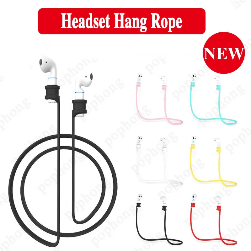 

Accessories lanyard for Huawei Honor FlyPods wireless Bluetooth earphone anti-lost rope FreeBuds2Pro silicone lanyard