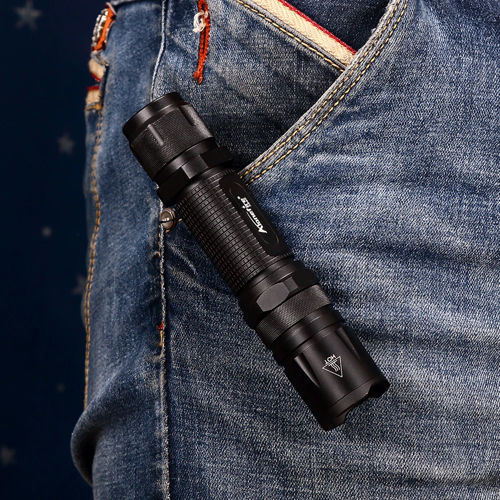 Светодиодный мини светильник фонарь AloneFire X560 CREE светодиодный ручной карманный