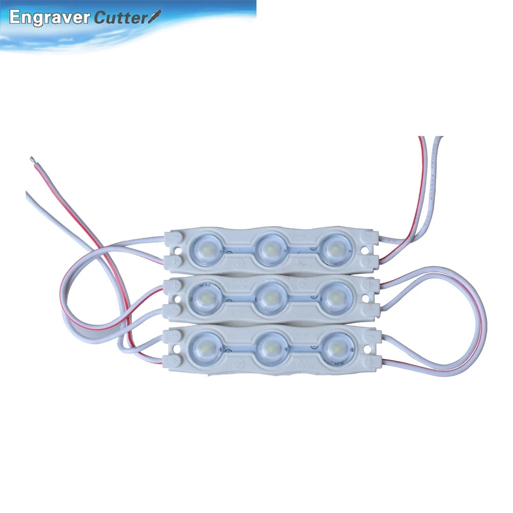 SMD 2835 Waterproof LED Module 3 LED Chips for Internal Illumination