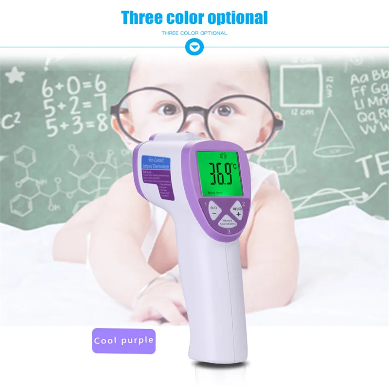 

2018 Infrared Digita thermometer for children's electronic thermometer Non-contact Medical Electronic Termometro termometr