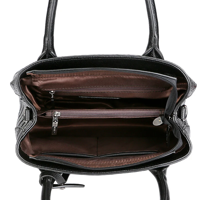 Роскошная женская сумка из кожи аллигатора, дизайнерская сумка из натуральной кожи для женщин, кожаные сумки через плечо, женская сумка