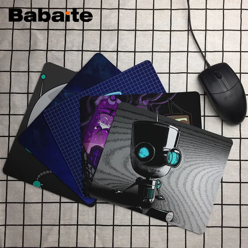 

Babaite Funny Invader Zim Large Mouse pad PC Computer mat Size for 180*220*2mm and 250*290*2mm Mousepad