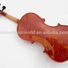 Полноценно Клен назад материал Tailpiece черного дерева Скрипка(Afanti AVL-031