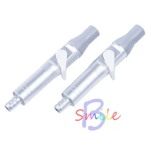 2 шт. зубной SE зубной клапан перорального слюнявчика эжектор всасывания короткий слабый наконечник наконечника с крышкой