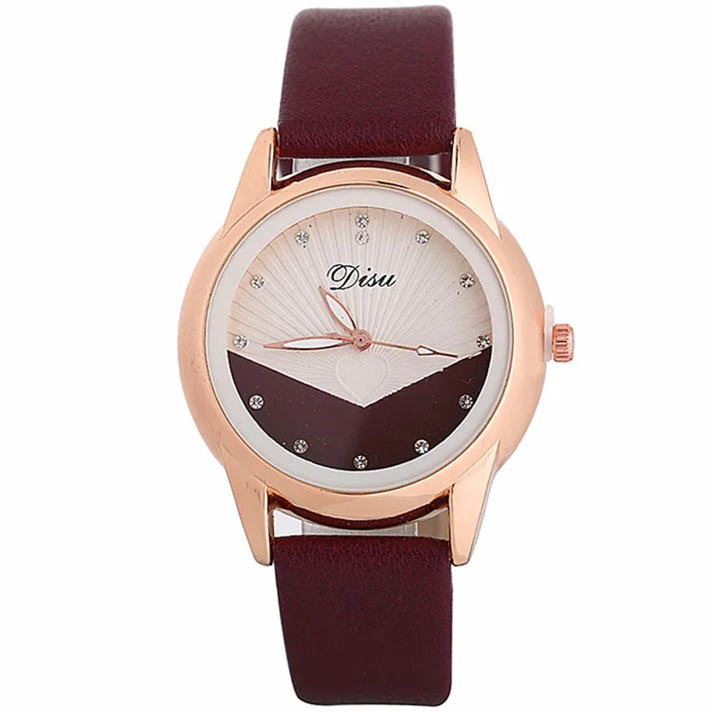 

DISU Fashion Design Top Brand Reloj Mujer 2019 New Hot Sale Luxury Relogio Feminino Round Wrist Watch Watches 3L45